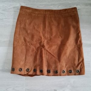 Leather skirt